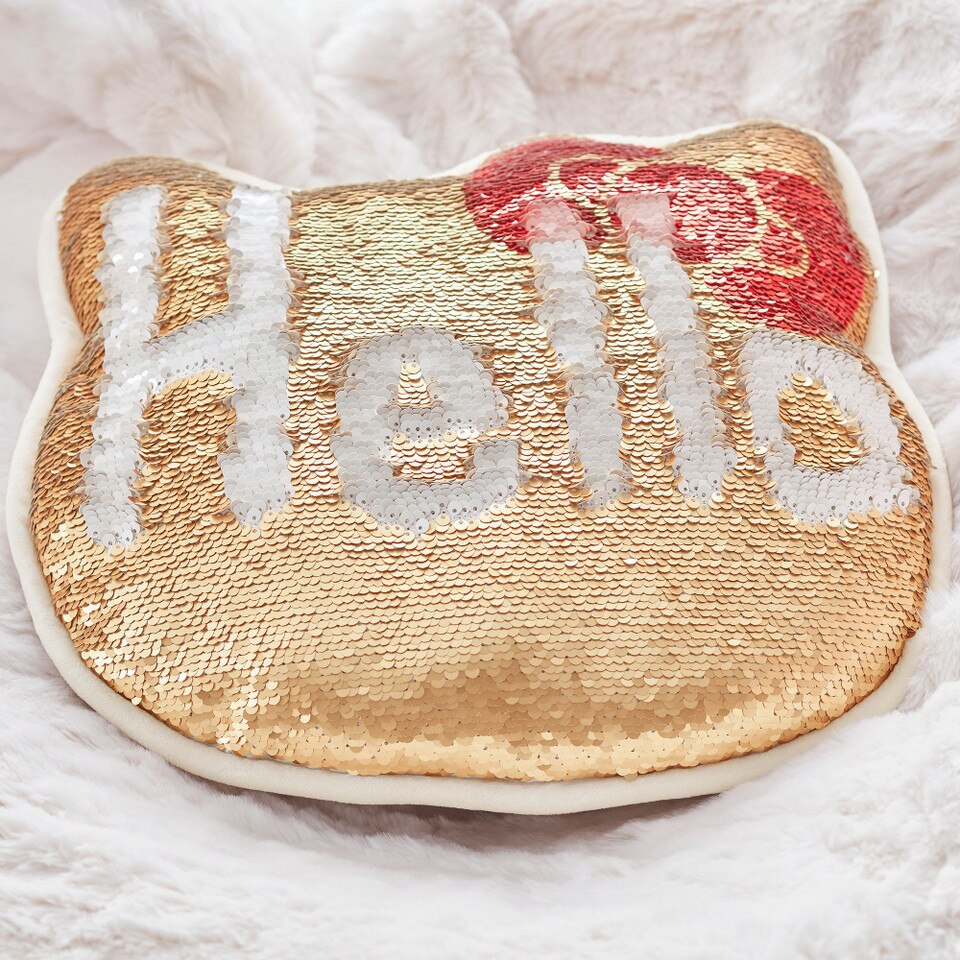 Hello Kitty® Reversible/Flip Sequin Cushion